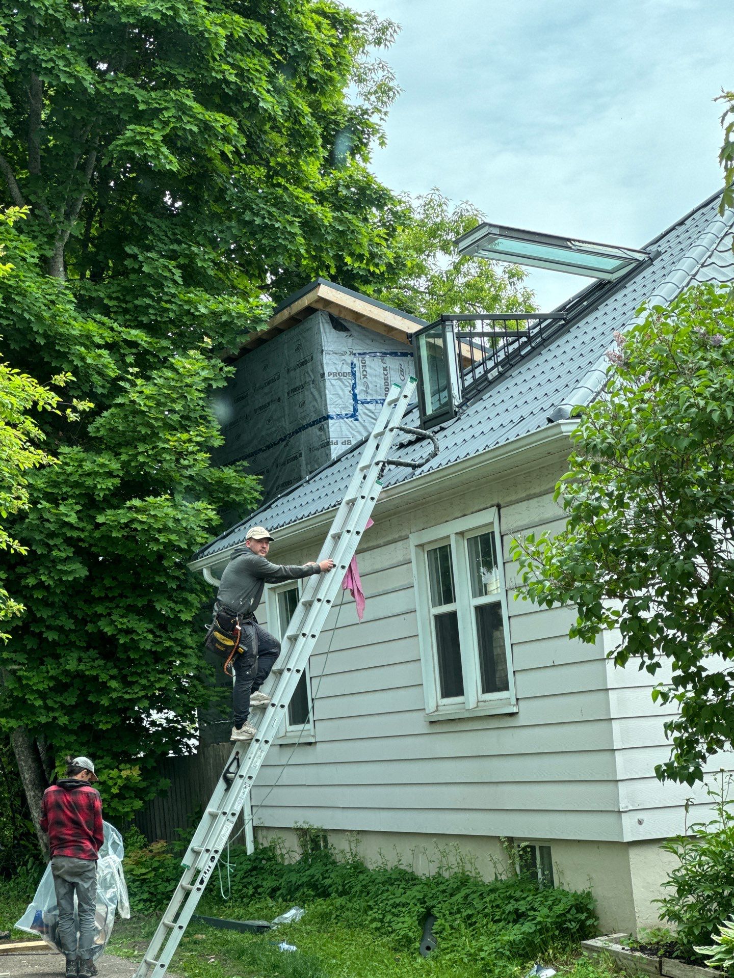 Balcony Skylight Project